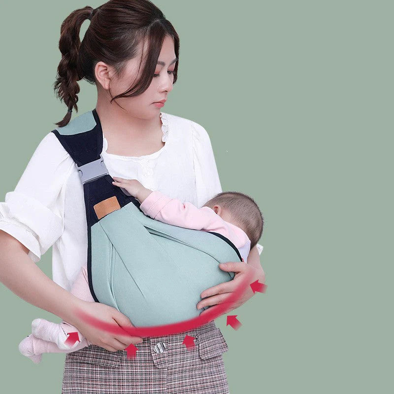 Baby Carrier Wrap - (0 to 3 years) - Strong, Padded & Foldable